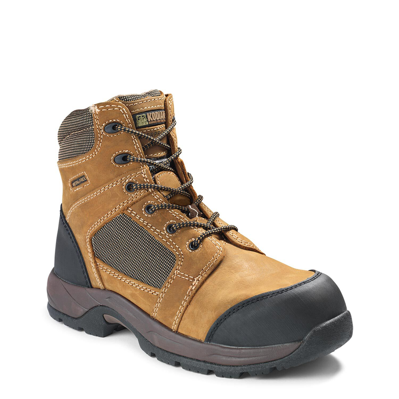 Men's Kodiak Trakker Waterproof Composite Toe Hiker Safety Work Boot image number 7