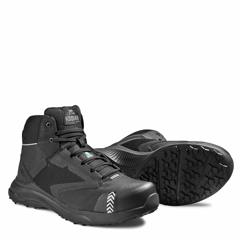 Men's Kodiak Quicktrail Mid Nano Composite Toe Athletic Safety Work Shoe image number 1