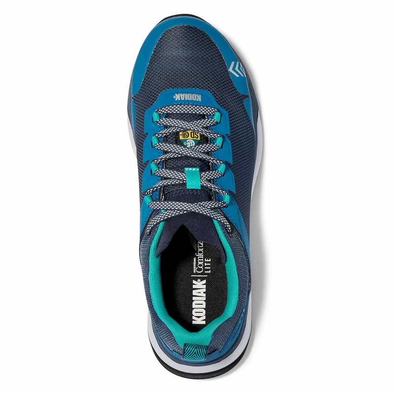 Women's Kodiak Quicktrail Low Nano Composite Toe Athletic Safety Work Shoe image number 6