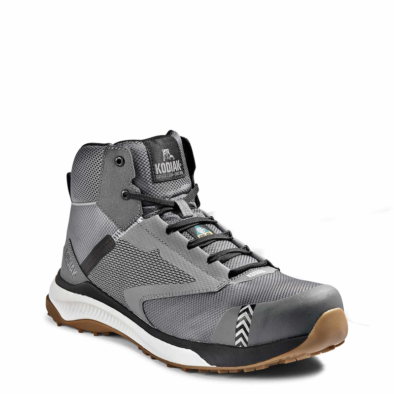 Men's Kodiak Quicktrail Mid Nano Composite Toe Athletic Safety Work Shoe image number 8