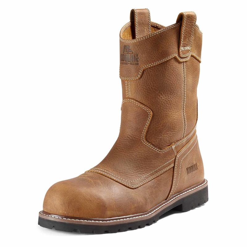 Men's Kodiak McKinney Wellington Unlined Composite Toe Pull-On Safety Work Boot image number 8