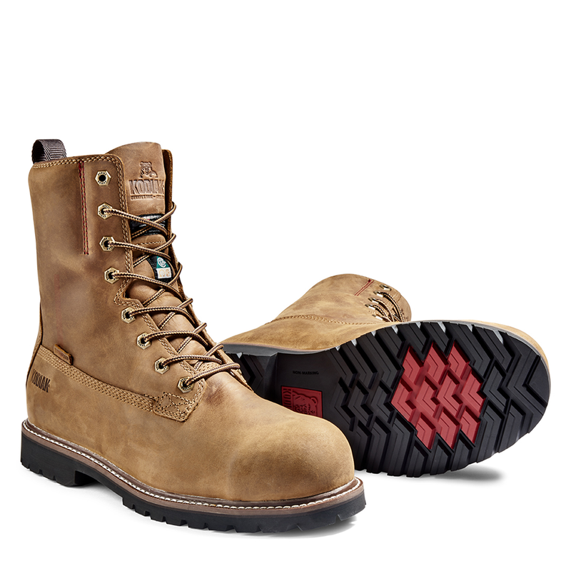 8 inch steel toe waterproof work boots sales