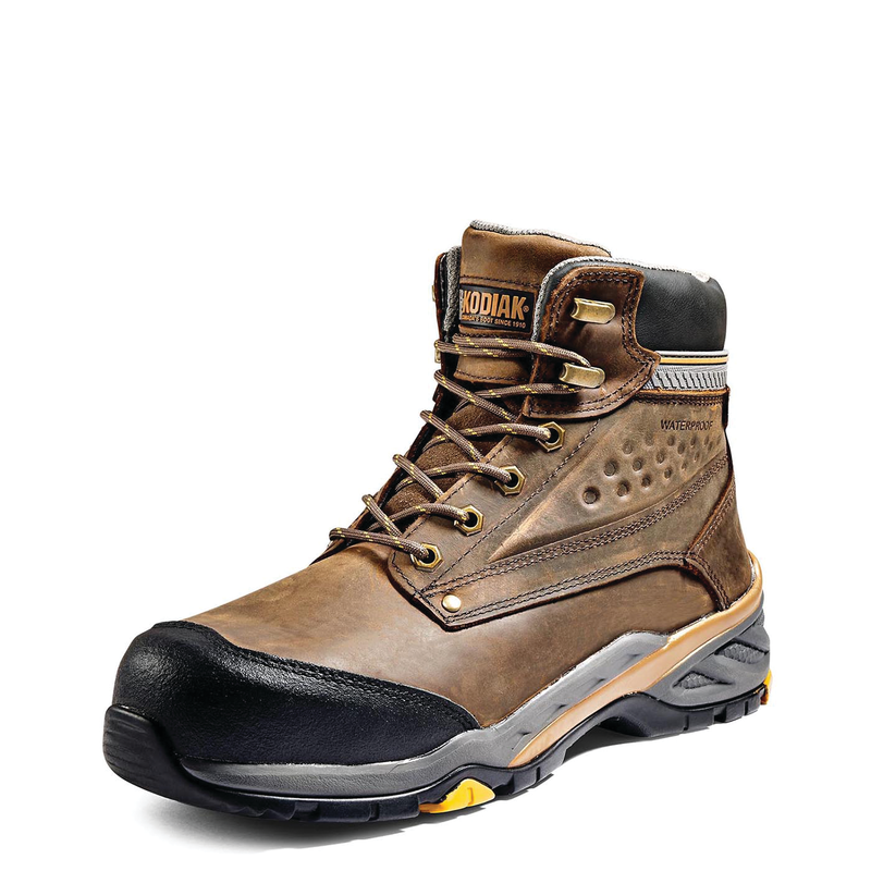Men's Kodiak Crusade 6" Waterproof Composite Toe Hiker Safety Work Boot image number 8