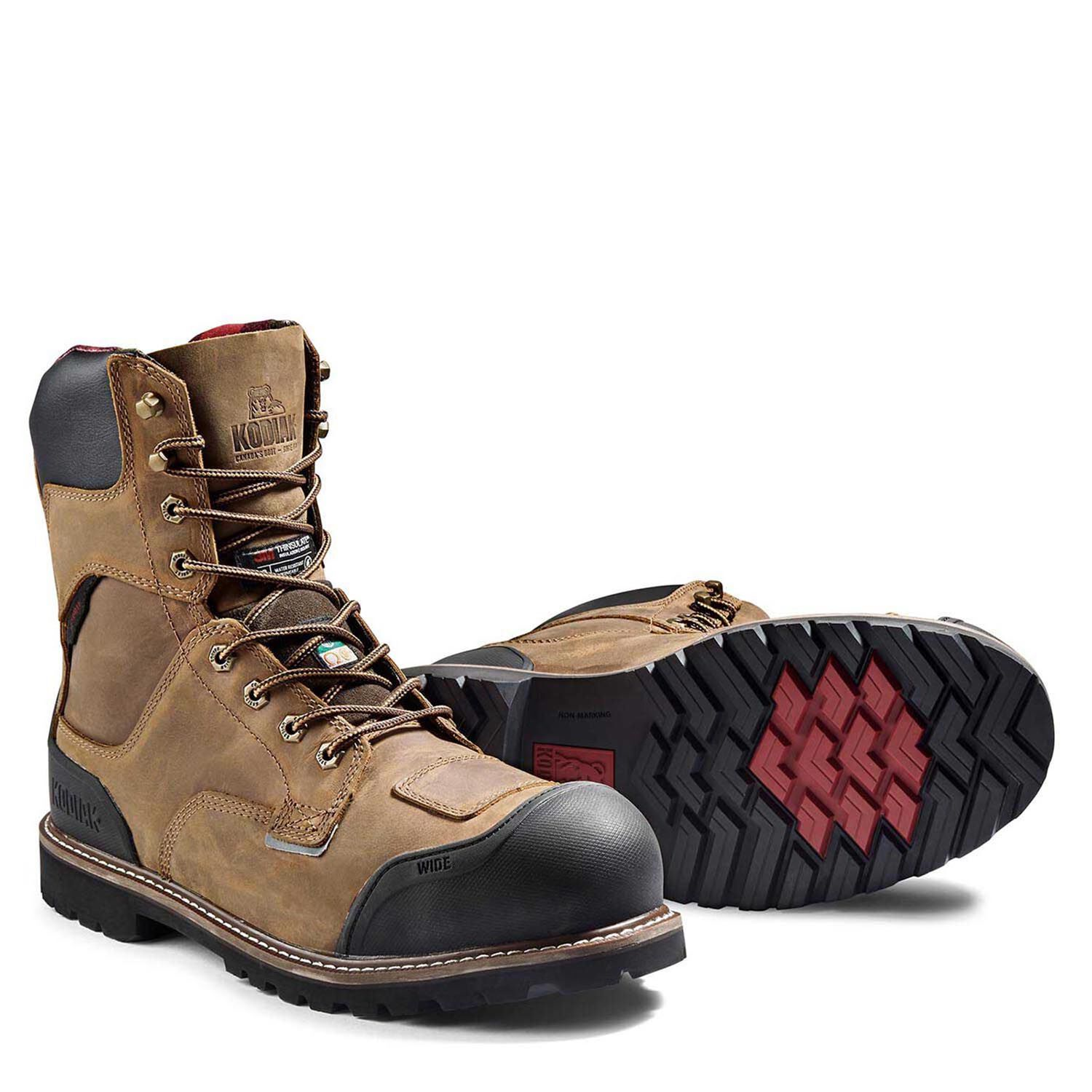 Men's 8-Inch Work Boots | Kodiak Boots US