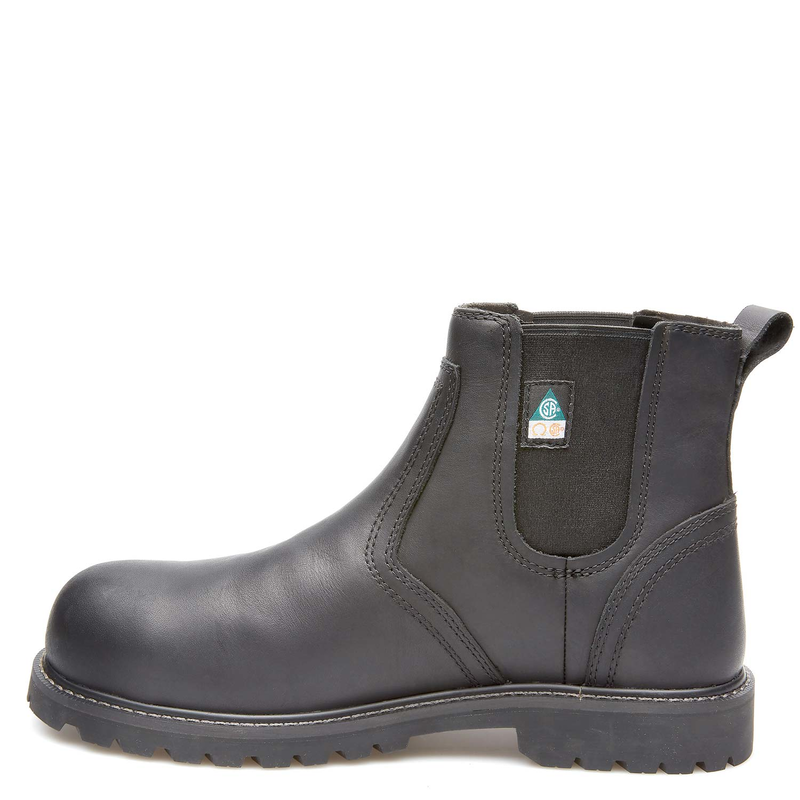 Black chelsea work boots store