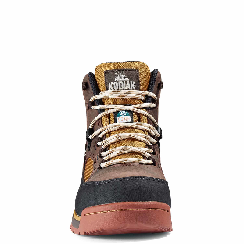 Women's Kodiak Greb Classic Hike Waterproof Steel Toe Safety Work Boot image number 3