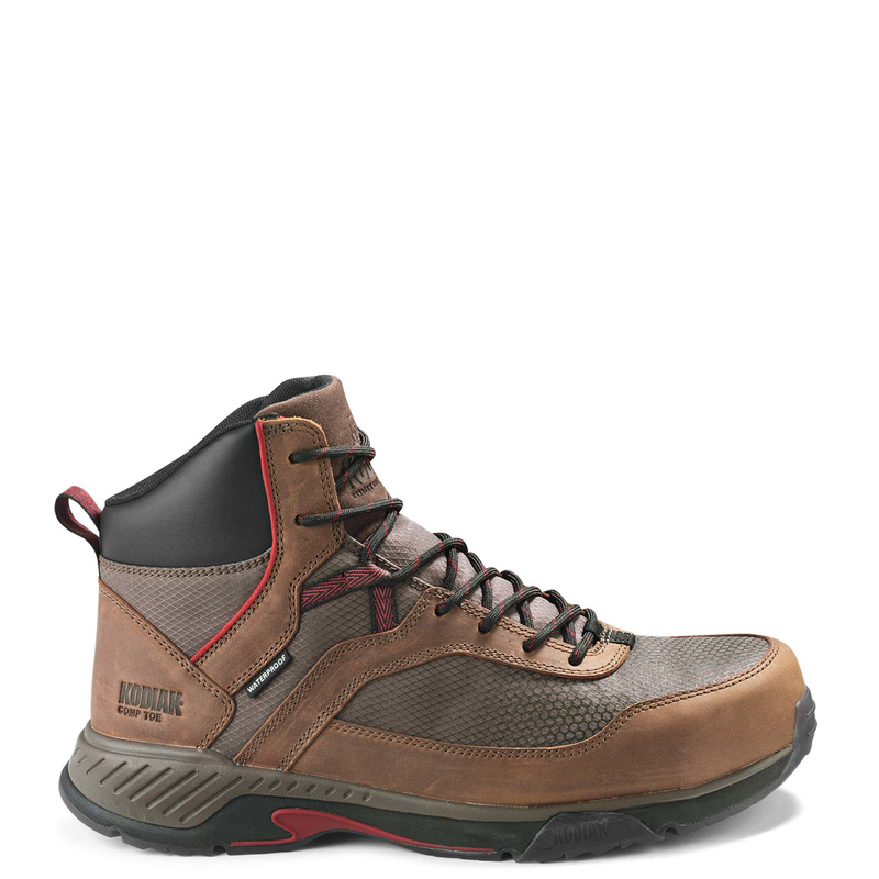 Men's Kodiak MKT1 Waterproof Composite Toe Hiker Safety Work Boot image number 0