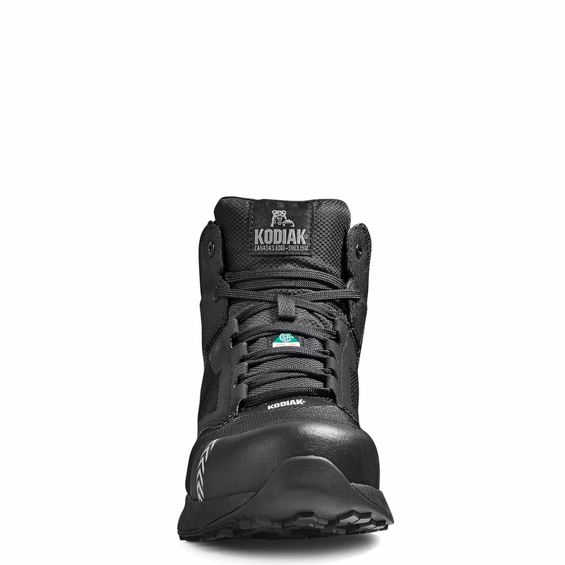 Men's Kodiak Quicktrail Mid Nano Composite Toe Athletic Safety Work Shoe image number 3