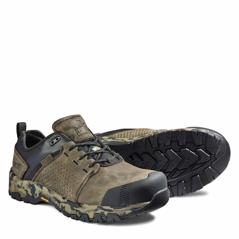 Men's Kodiak Quest Bound Low Waterproof Composite Toe Hiker Safety Work Shoe image number 2