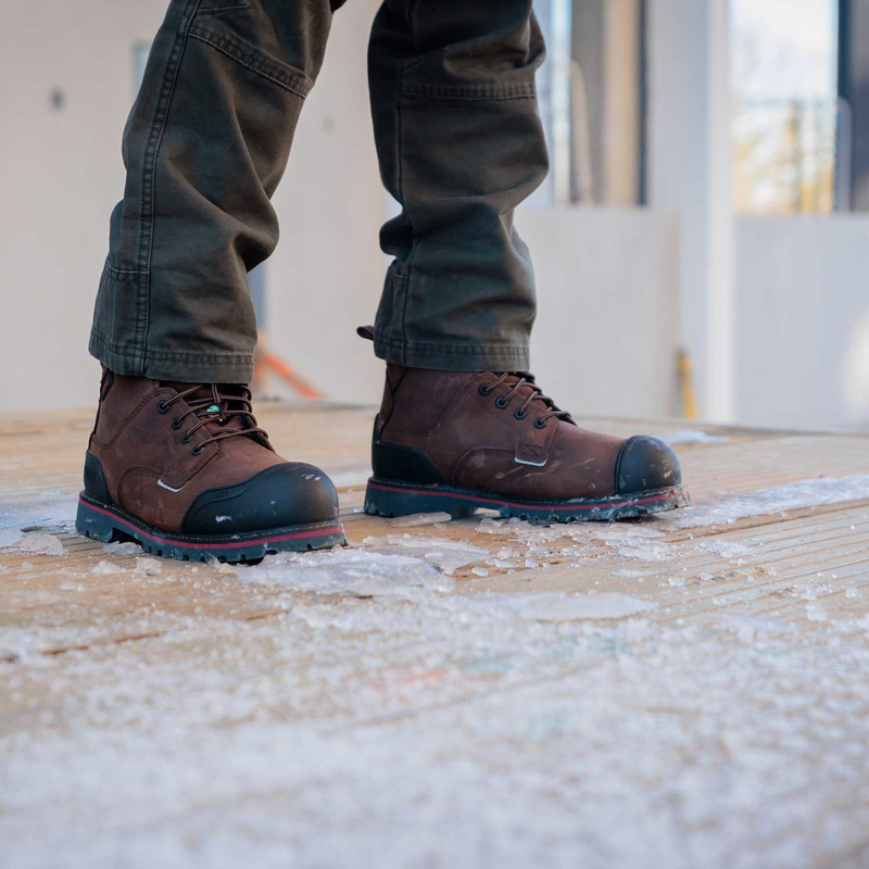 Warm shop work boots
