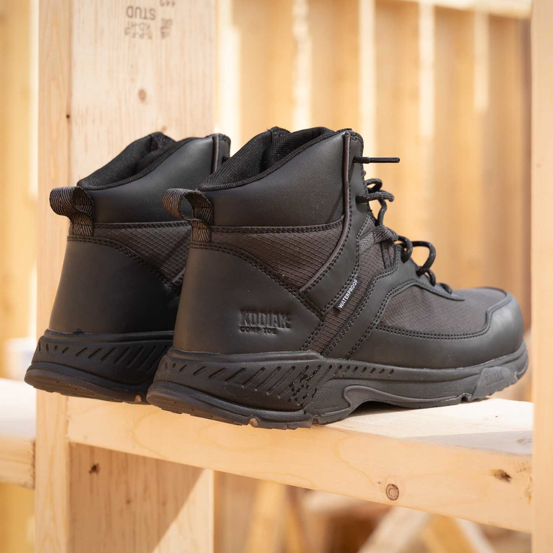 Men's Kodiak MKT1 Waterproof Composite Toe Hiker Safety Work Boot image number 9