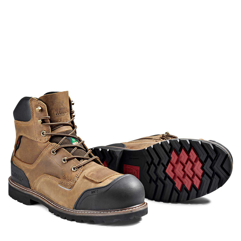 Men's Kodiak Generations Widebody 6" Waterproof Composite Toe Safety Work Boot image number 2