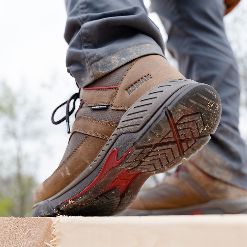 Men's Kodiak MKT1 Waterproof Composite Toe Hiker Safety Work Boot image number 7