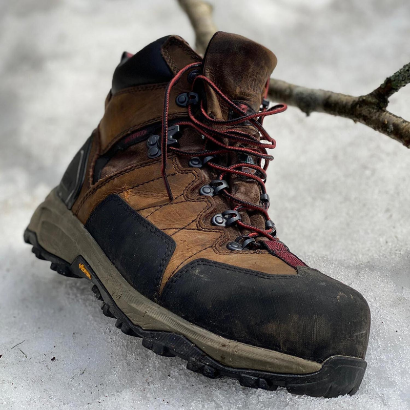Men s Kodiak Ice Conqueror 6 Waterproof Composite Toe Arctic Grip Safety Work Boot
