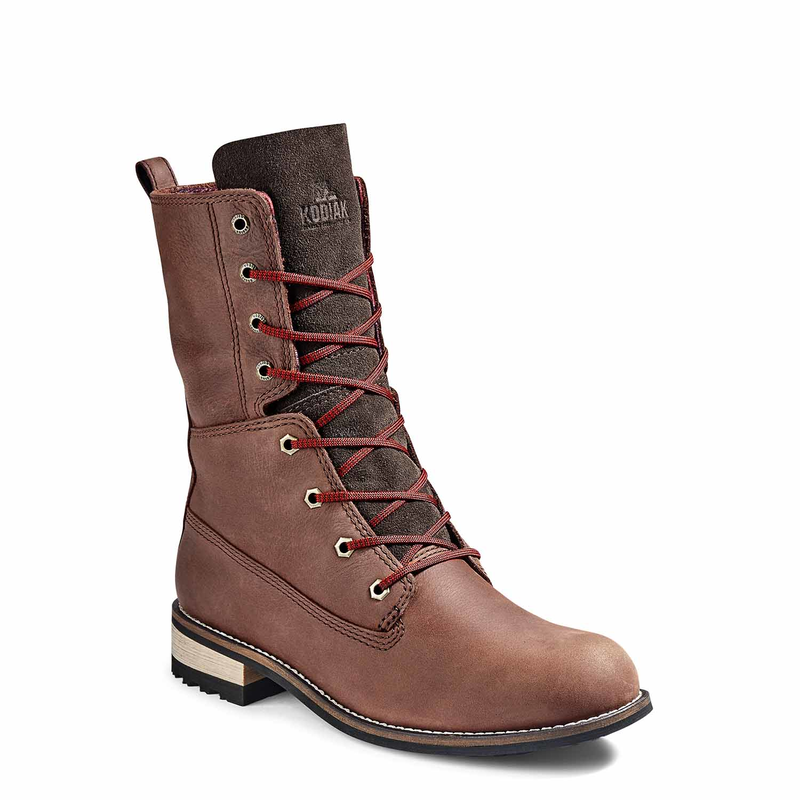 Women's Kodiak Cloverdale Plaid Waterproof Boot image number 7