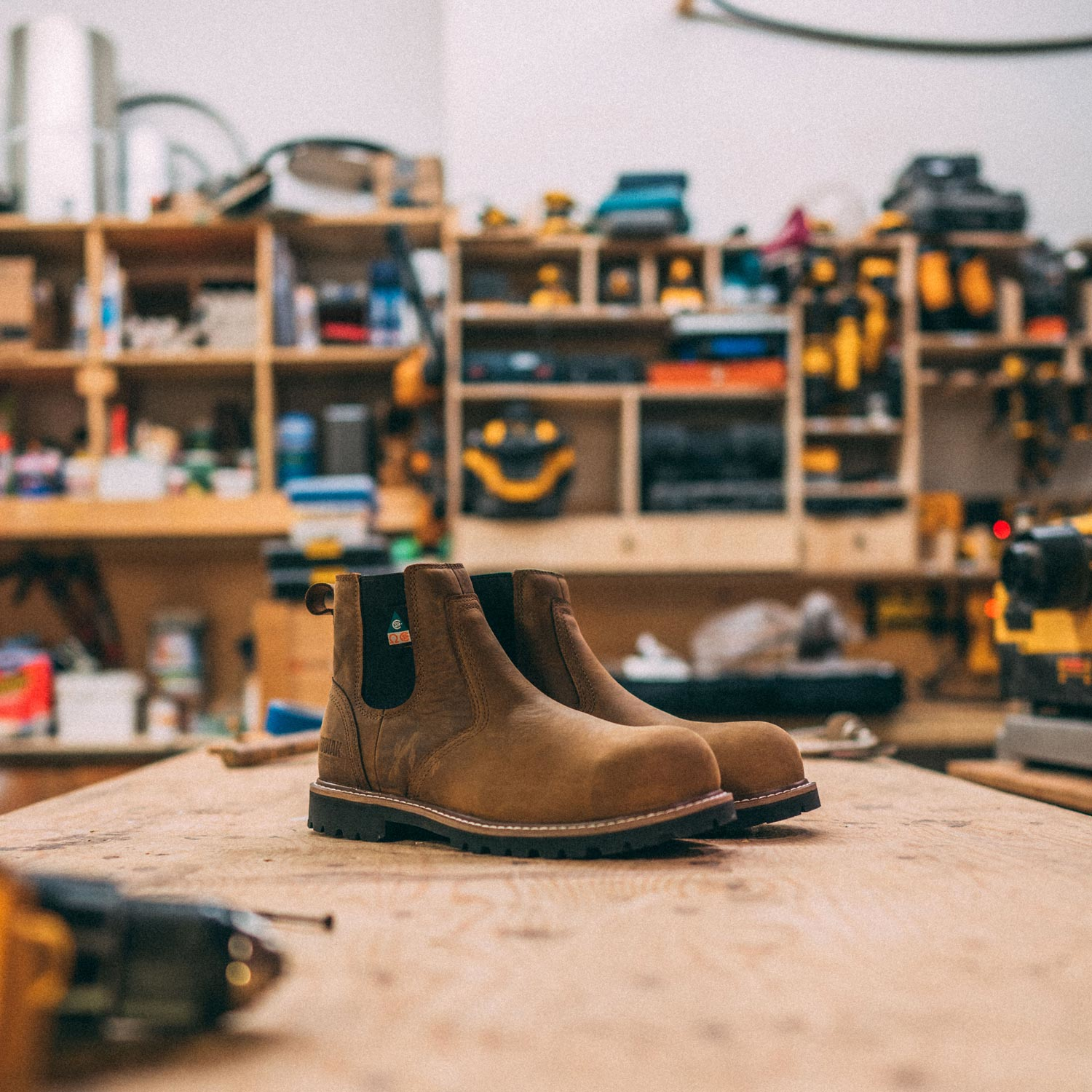 Chelsea composite toe boot