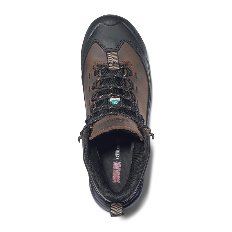 Men's Kodiak Quest Bound Mid Waterproof Composite Toe Hiker Safety Work Boot image number 5