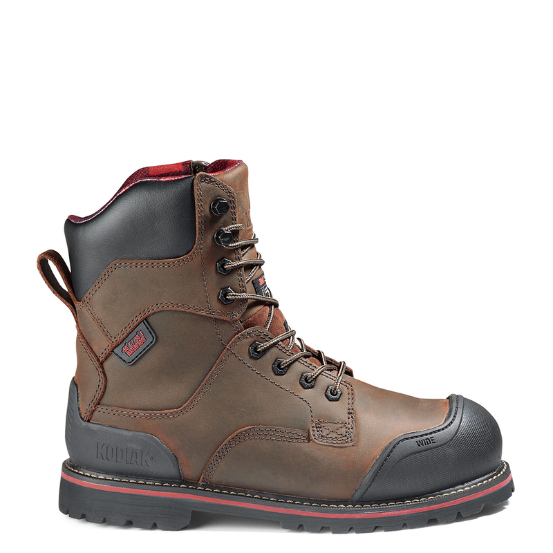 Men's Kodiak Widebody Warm 8" Composite Toe Winter Safety Work Boot image number 0