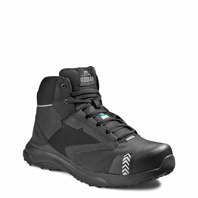 Men's Kodiak Quicktrail Mid Nano Composite Toe Athletic Safety Work Shoe image number 7