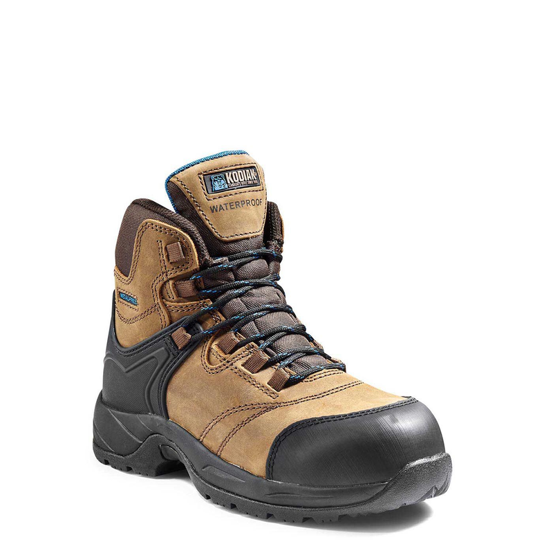 Women's Kodiak Journey Waterproof Composite Toe Hiker Safety Work Boot image number 7