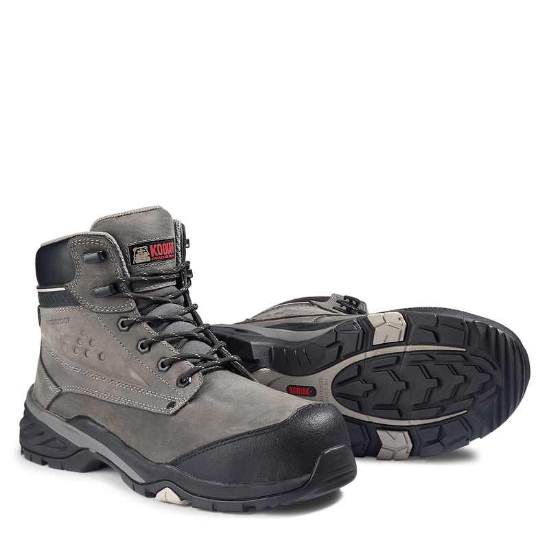 Men's Kodiak Crusade 6" Waterproof Composite Toe Hiker Safety Work Boot image number 1