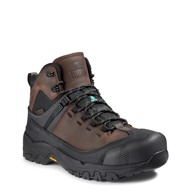 Men's Kodiak Quest Bound Mid Waterproof Composite Toe Hiker Safety Work Boot