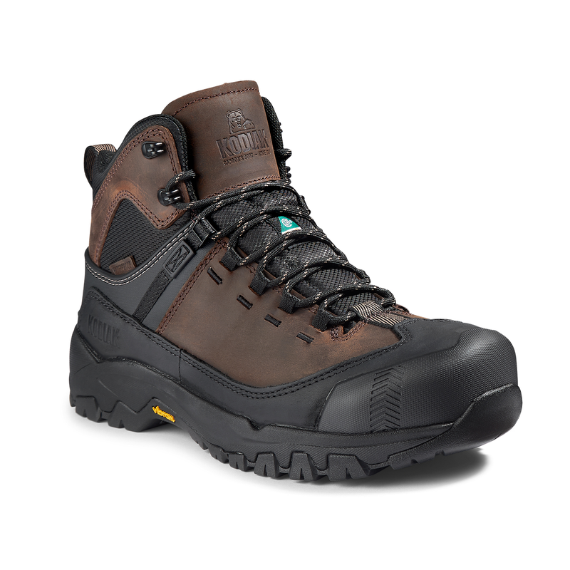 Men's Kodiak Quest Bound Mid Waterproof Composite Toe Hiker Safety Work Boot