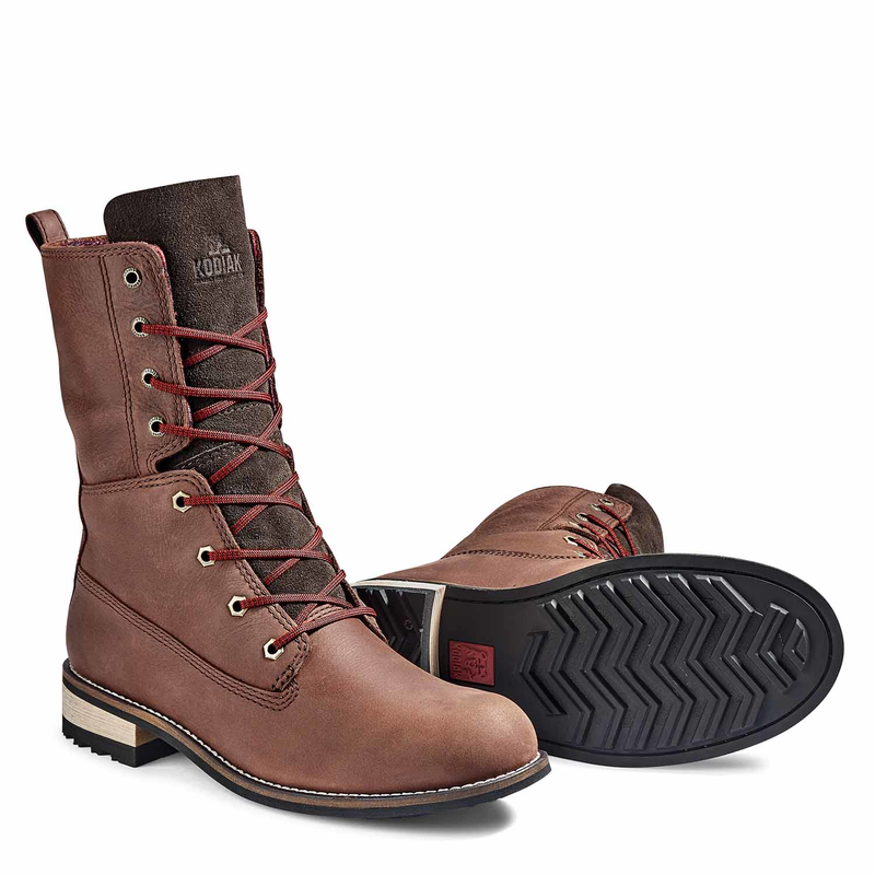 Women's Kodiak Cloverdale Plaid Waterproof Boot image number 1