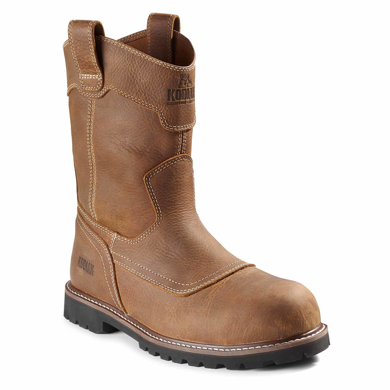 Men's Kodiak McKinney Wellington Unlined Composite Toe Pull-On Safety Work Boot image number 7