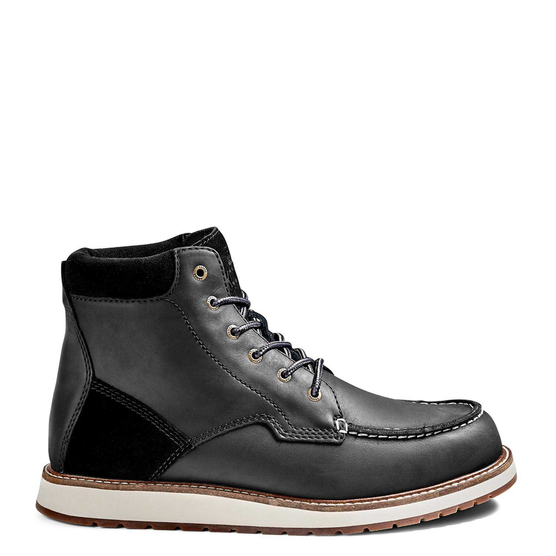Mens black deals wedge boots