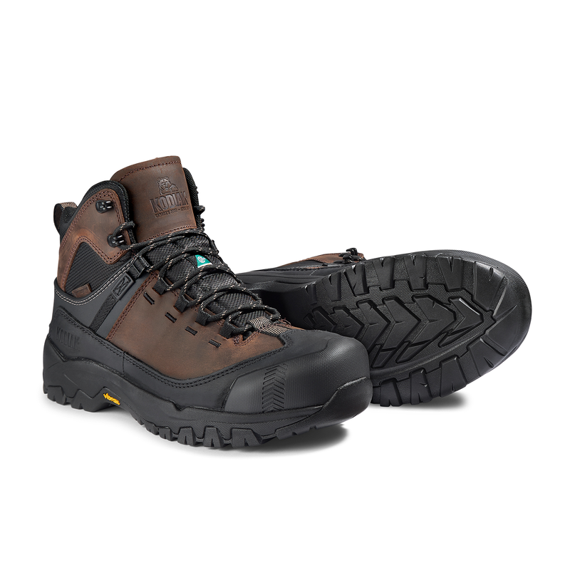 Men's Kodiak Quest Bound Mid Waterproof Composite Toe Hiker Safety Work Boot image number 1