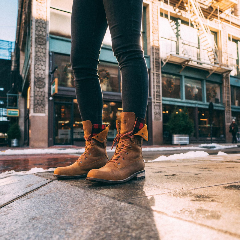 kodiak canora plaid boot