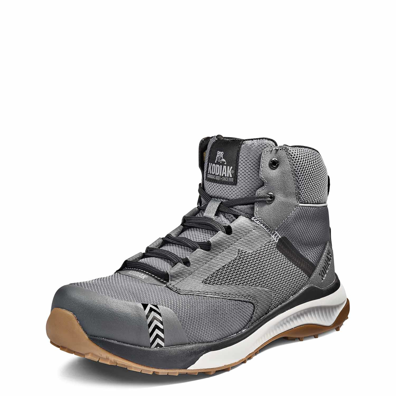 Men's Kodiak Quicktrail Mid Nano Composite Toe Athletic Safety Work Shoe image number 9